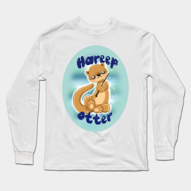 A magical otter Long Sleeve T-Shirt by Manxcraft